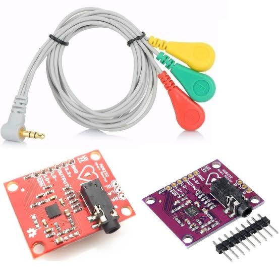 AD8232 Heart Rate / Pulse Rate Monitor kit with Electrodes