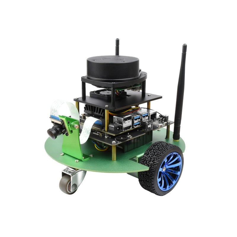 Load image into Gallery viewer, JetBot ROS AI Kit, Dual Controllers AI Robot Online
