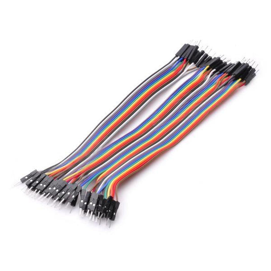 Jumper Wires 40 Pieces - ThinkRobotics.in