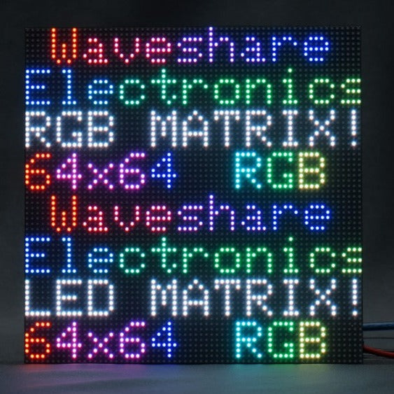 64X64 RGB Full-Color LED Matrix Panel