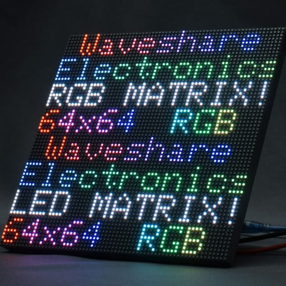 64X64 RGB Full-Color LED Matrix Panel