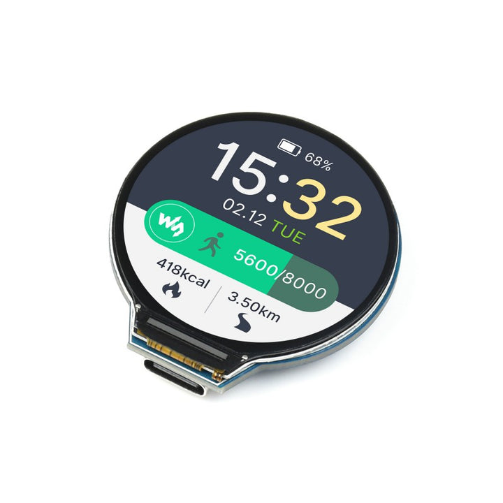 1.28 inch Round LCD With RP2040 MCU Board