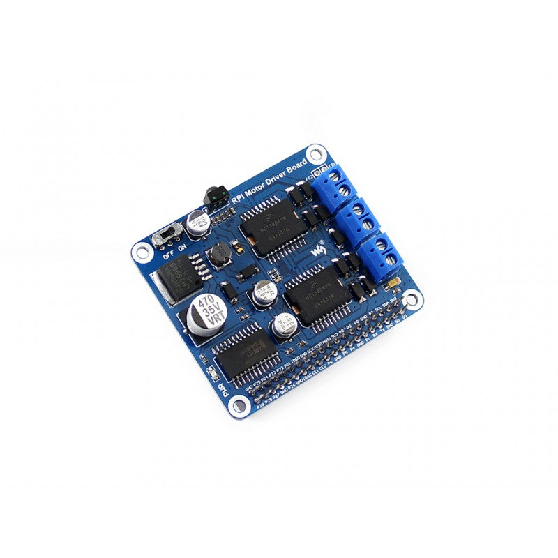Single Embrace Rpi RPi Motor Driver Board - Dual DC or Single Stepper Motor Control for ...