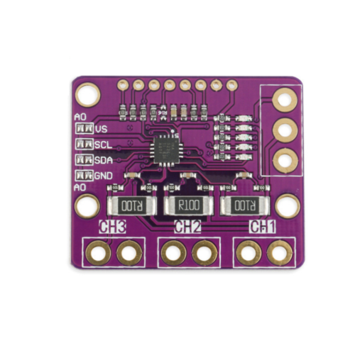 INA3221 Triple-Channel, High-Side Measurement, Shunt and Bus Voltage Monitor