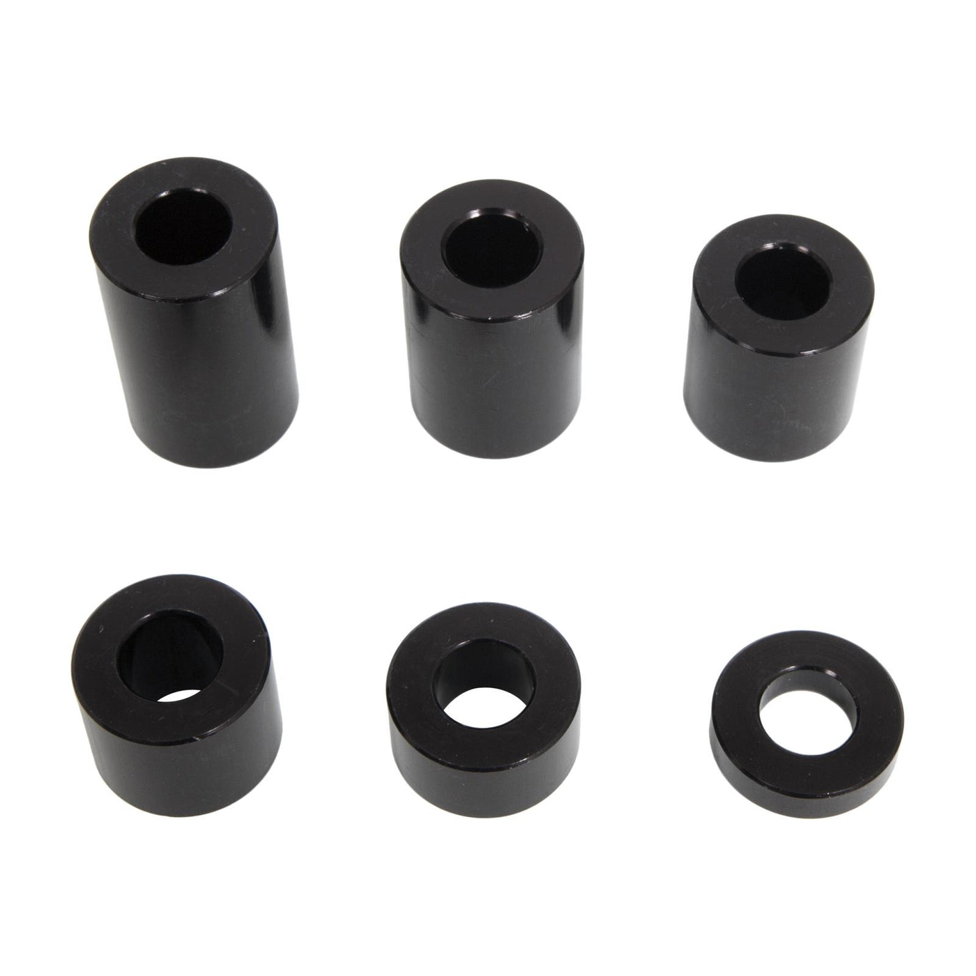 Aluminium Spacers - No threads (Pack of 10)