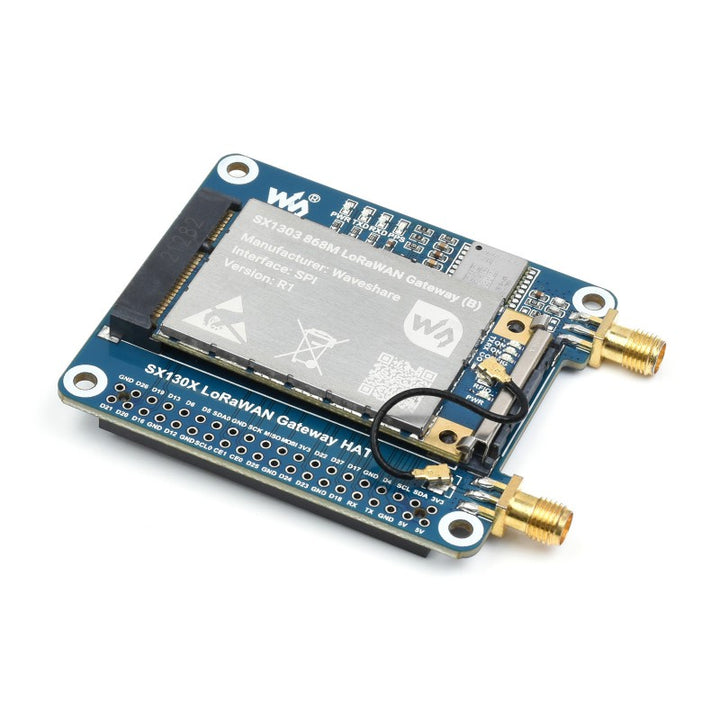 SX130x 868M LoRaWAN Gateway Module with RPi HAT Online